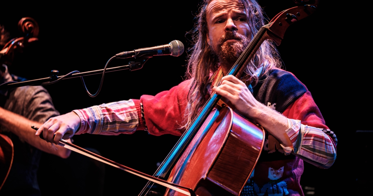 Cellofest: Harald Austbø, Ernst Glerum + Han Bennink — Bimhuis, Amsterdam