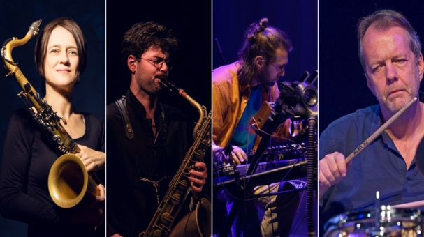 Koper8 ft. Ingrid Laubrock, Giuseppe Doronzo, Jannis Anastasakis, Tom Rainey (live)